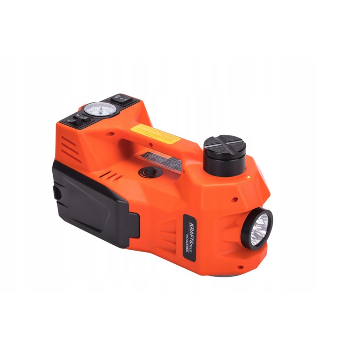 PODNOŚNIK SAMOCHODOWY LEWAREK PUNKTOWY HYDRAULICZNY 12V 5T + KLUCZ DO KÓŁ