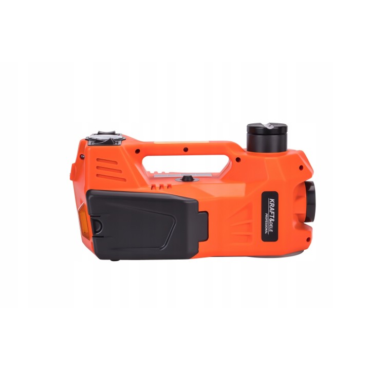 PODNOŚNIK SAMOCHODOWY ELEKTRYCZNY 5T 12V 14-45cm +kompresor latarka walizka