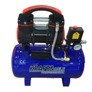 Kompresor Bezolejowy mała sprężarka powietrza 9L 1200W 155L/MIN