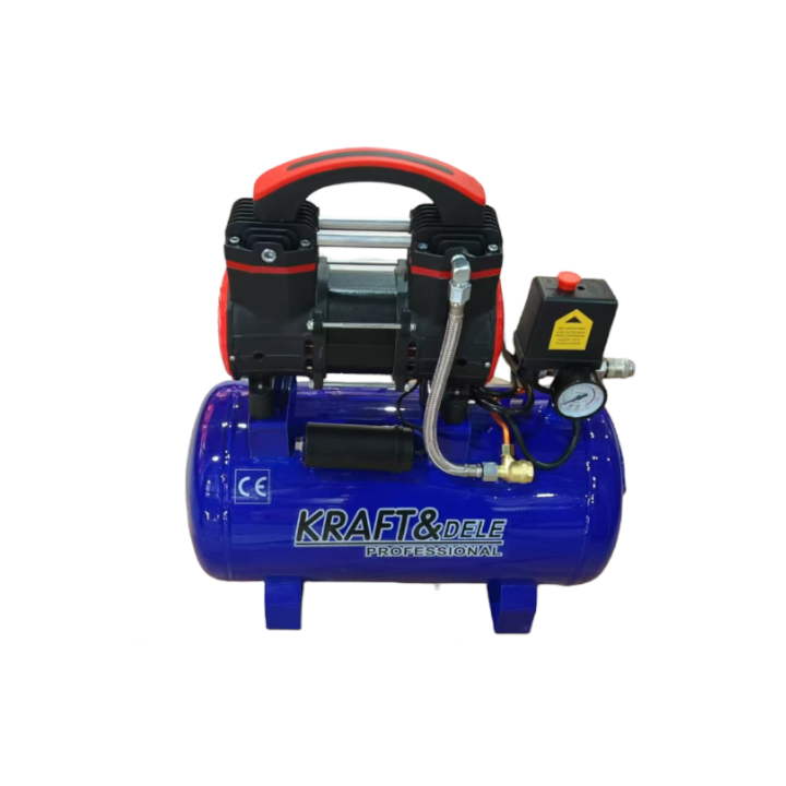 Kompresor Bezolejowy mała sprężarka powietrza 9L 1200W 155L/MIN