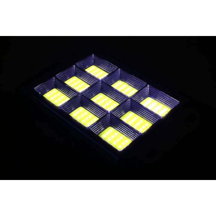 MOCNA LAMPA SOLARNA LED Z CZUJNIKIEM RUCHU I ZMIERZCHU OGRODOWA ULICZNA