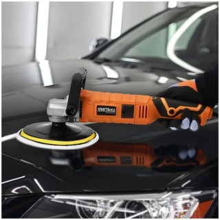Polerka elektryczna do samochodu 2650W 180mm zestaw polerski XXL dyski