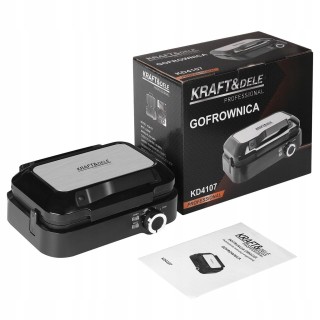GOFROWNICA ELEKTRYCZNA 2200W z regulacją nieprzywierająca