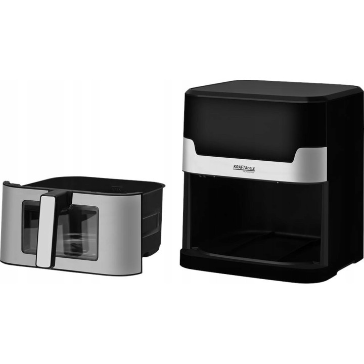 FRYTKOWNICA BEZTŁUSZCZOWA AIR FRYER 8L XXL - dotykowy ekran + programy