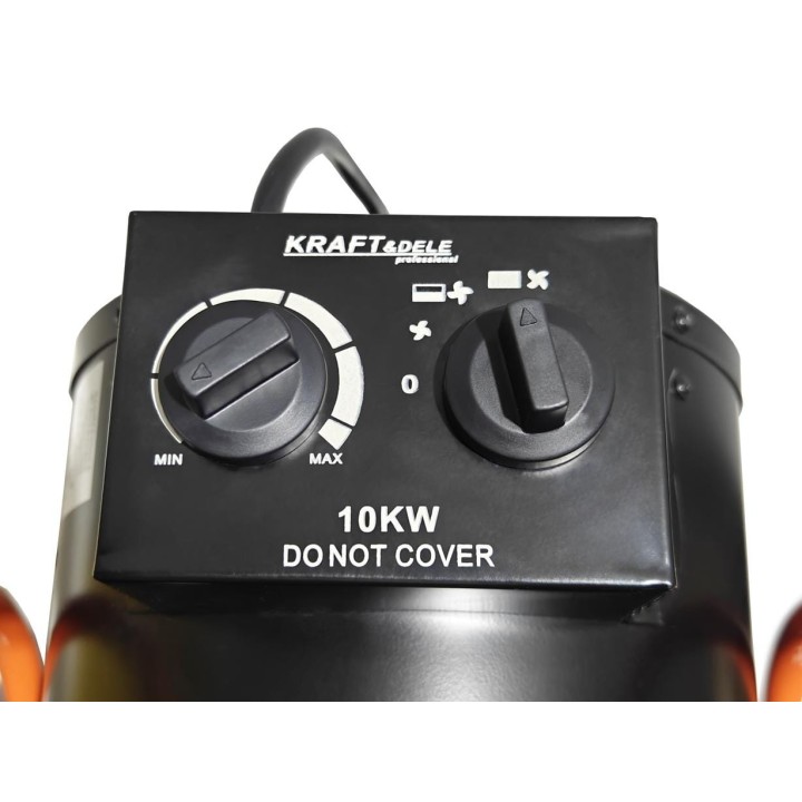 NAGRZEWNICA ELEKTRYCZNA 10kW FARELKA 400V GRZEJNIK na siłę + termostat
