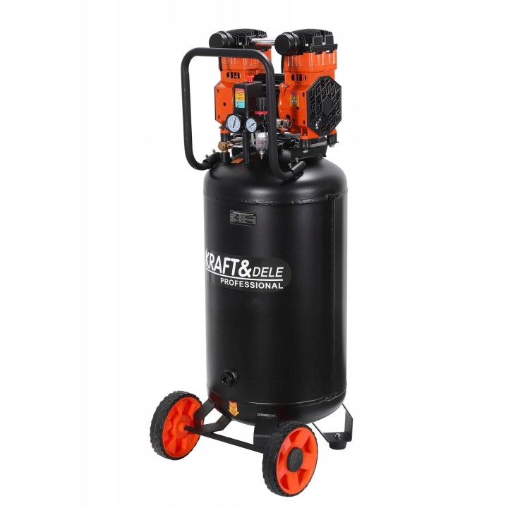 KOMPRESOR BEZOLEJOWY PIONOWY stojący 2 tłoki 100l 3000W