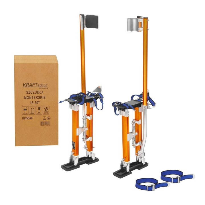 Szczudła budowlane monterskie malarskie 45-76 cm ALUMINIOWE