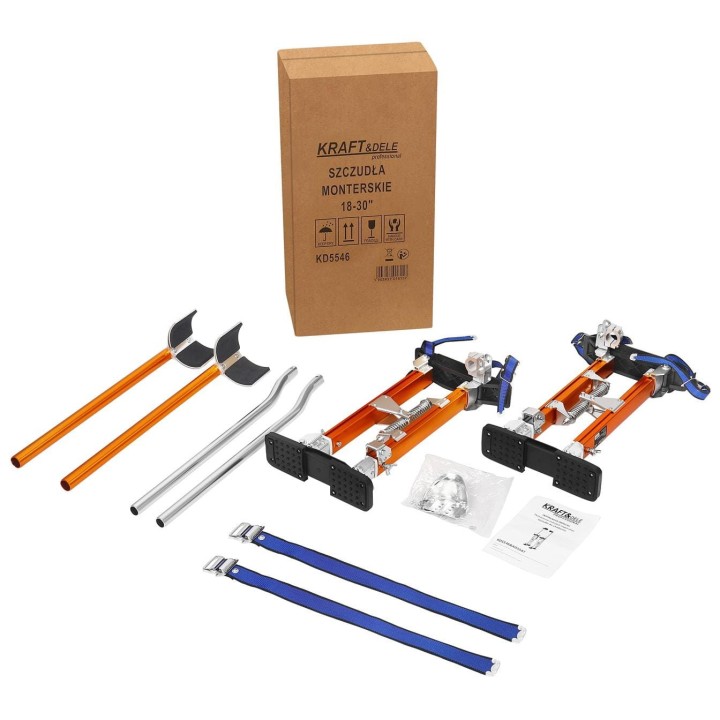 Szczudła budowlane monterskie malarskie 45-76 cm ALUMINIOWE