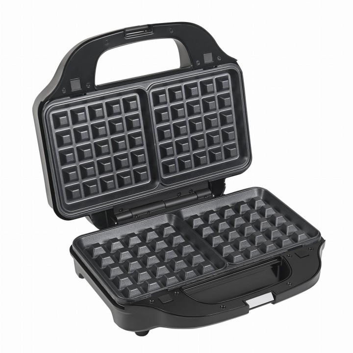 Opiekacz elektryczny 3w1 - gofrownica, toster, grill, sandwich