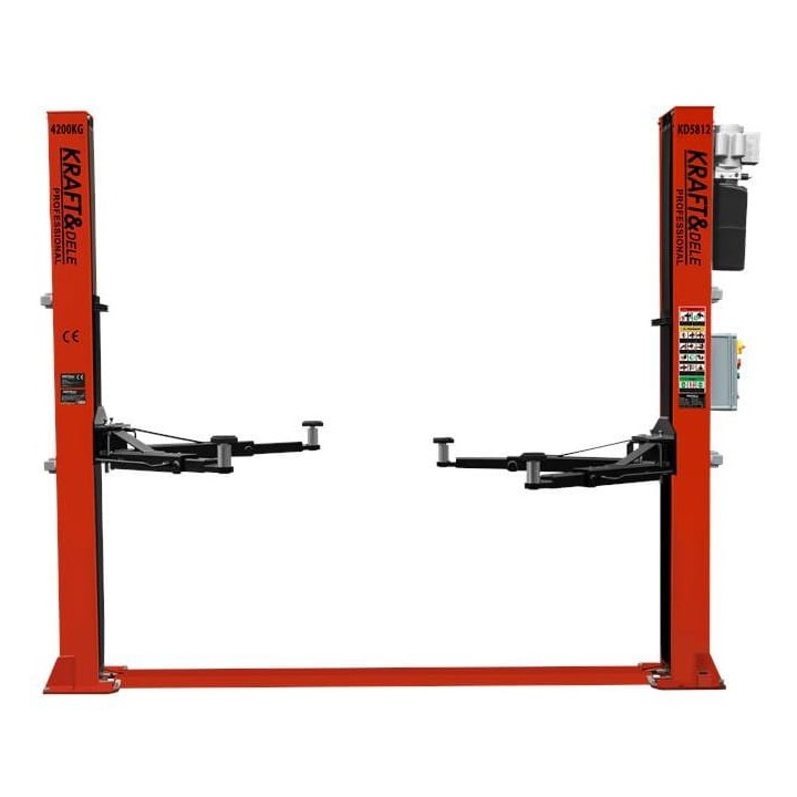PODNOŚNIK samochodowy HYDRAULICZNY kolumnowy 4,2T AUTOMAT 400V warsztatowy