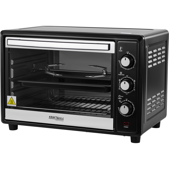 KUCHENKA ELEKTRYCZNA piekarnik 45L 2000W FUNKCJA ROŻNA+AKCESORIA