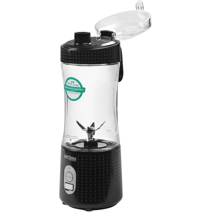 Blender przenośny bezprzewodowy akumulatorowy USB-C 380ml / 2x3000mAh
