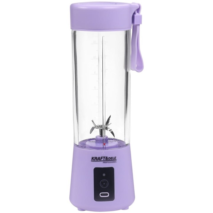 Blender przenośny bezprzewodowy akumulatorowy USB-C 400ml / 2x3000mAh