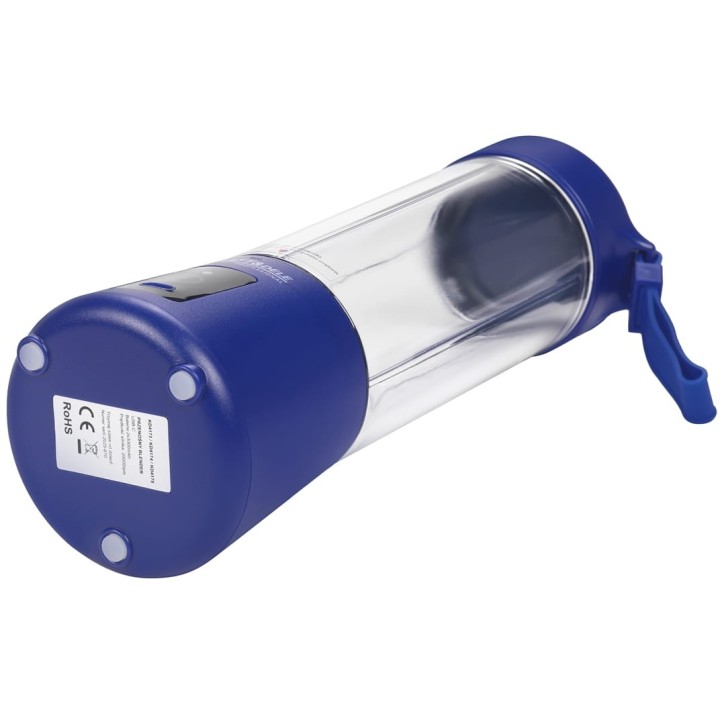 Blender przenośny bezprzewodowy akumulatorowy niebieski USB-C 400ml / 2x3000mAh