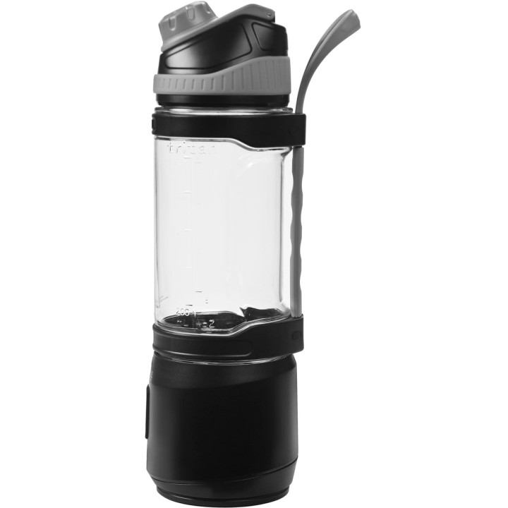 BLENDER przenośny bezprzewodowy AKUMULATOROWY czarny USB-C 700ML 2x2500mAh