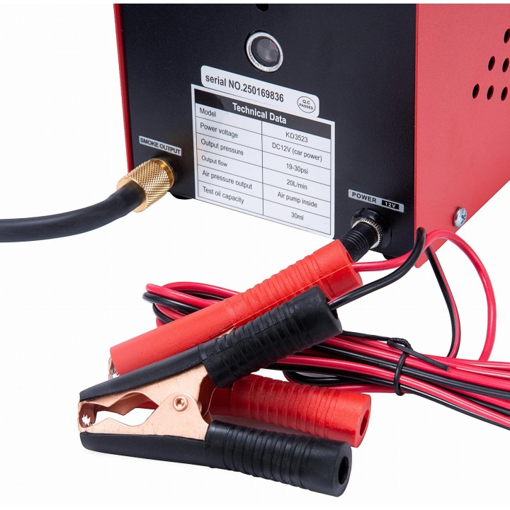 Generator dymu do sprawdzania szczelności układów 12V 20l/min 30ml