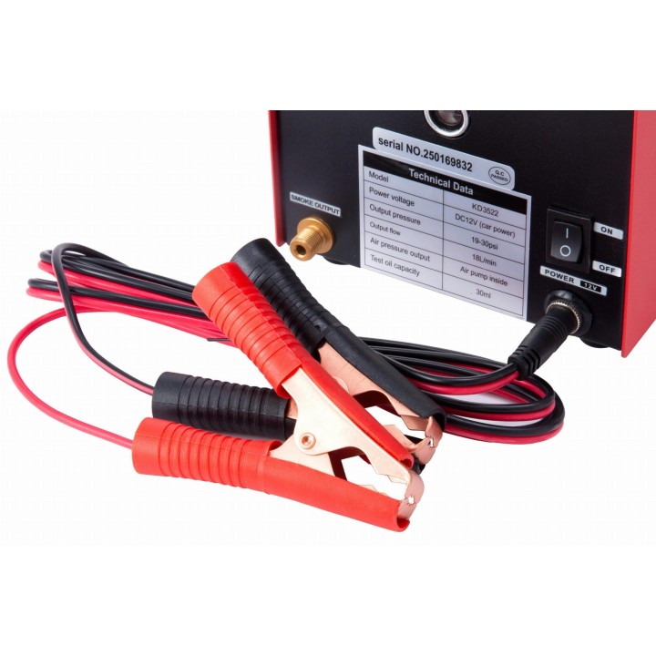 Generator dymu do sprawdzania szczelności układów 12V 18l/min 30ml