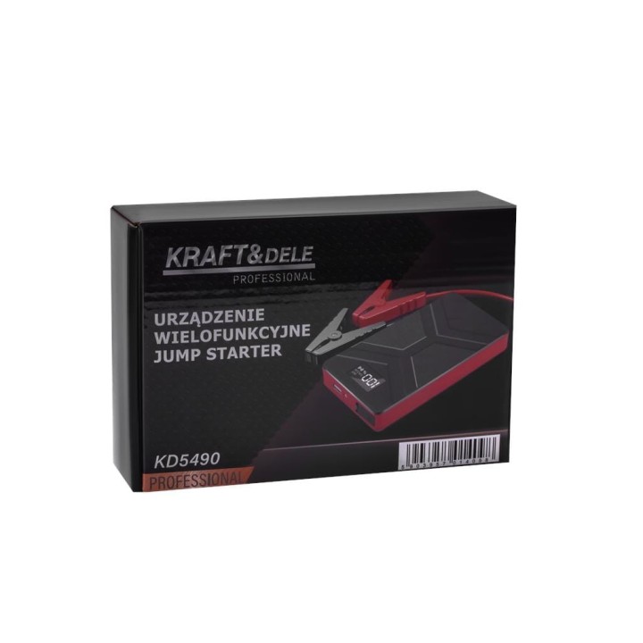 Urządzenie rozruchowe powerbank jump starter 10000mAh 12V usb 200A/800A