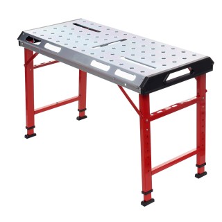 PRZENOŚNY STÓŁ ROBOCZY SPAWALNICZY ocynk 532x1068mm z regulacją wysokości