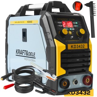 SPAWARKA MIGOMAT BEZGAZOWY MIG MAG 210A Synergia + ELEKTRODOWA ZESTAW
