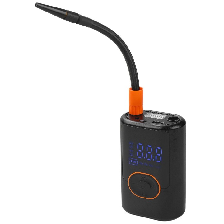 KOMPRESOR AKUMULATOROWY SPRĘŻARKA 5000mAh + powerbank