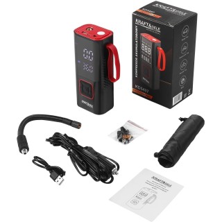 KOMPRESOR AKUMULATOROWY 85W 7800mAh powerbank LED