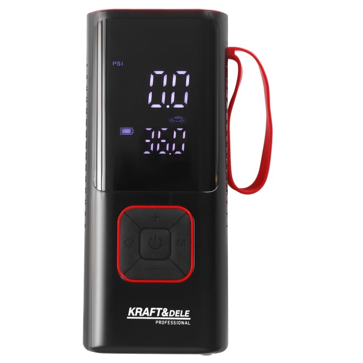 KOMPRESOR AKUMULATOROWY 85W 7800mAh powerbank LED