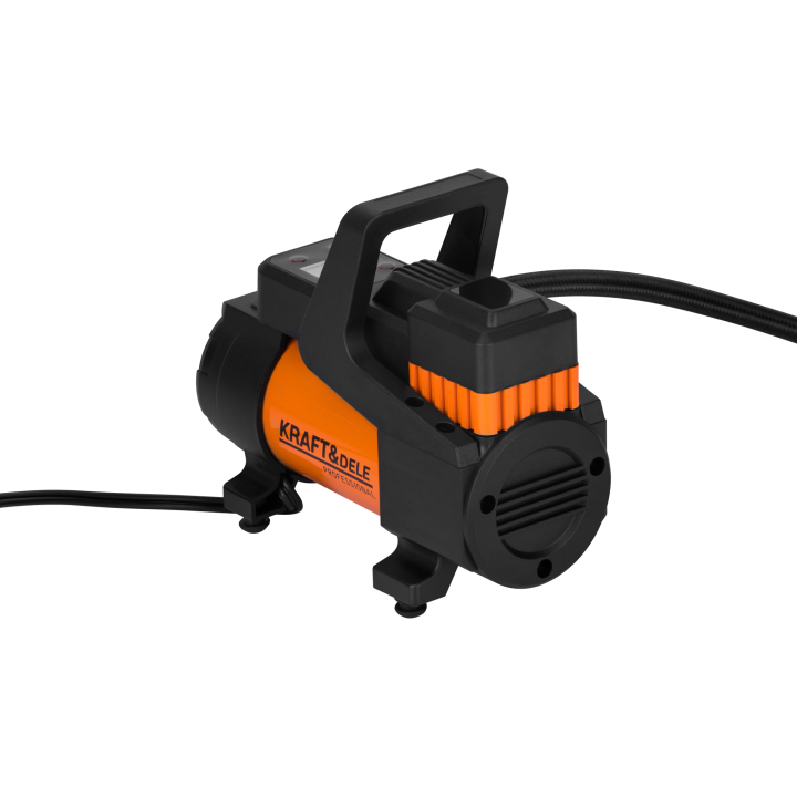 KOMPRESOR SAMOCHODOWY 12V 168W wyświetlacz + LED + torba
