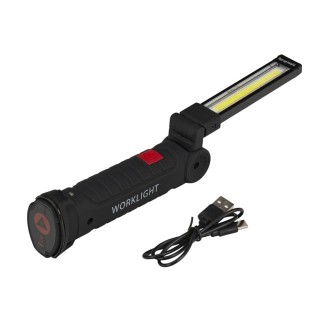 LATARKA LAMPKA WARSZTATOWA USB z magnesem akumulatorowa