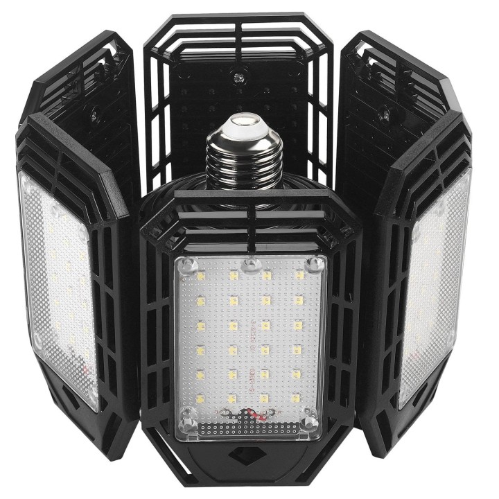 LAMPA WARSZTATOWA LED SUFITOWA SKŁADANA 180W 18500LM E27