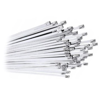 OPASKI ZACISKOWE STALOWE/METALOWE 4,6 x 300 100szt