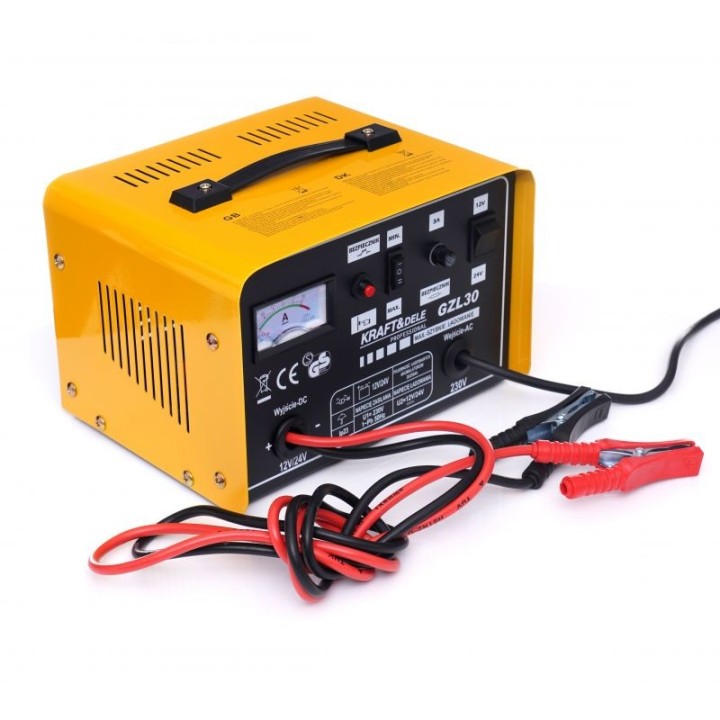 PROSTOWNIK MIKROPROCESOROWY AKUMULATOROWY 30A 90-250Ah 12/24V