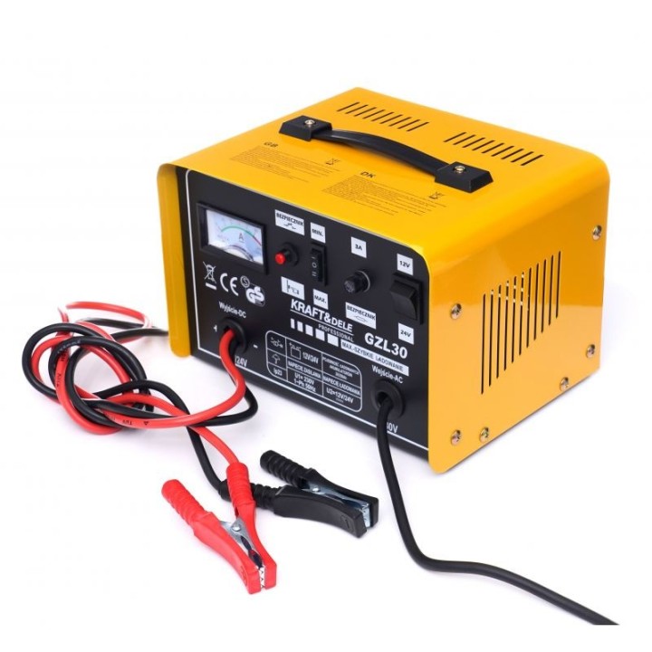 PROSTOWNIK MIKROPROCESOROWY AKUMULATOROWY 30A 90-250Ah 12/24V