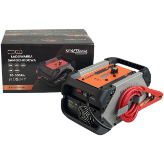 Prostownik samochodowy z rozruchem ładowarka samochodowa starter 20-500Ah 12/24V 60A