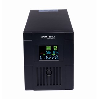 ZASILACZ AWARYJNY do kasy komputera UPS 2000VA LCD 18AH 1200W zasilanie awaryjne