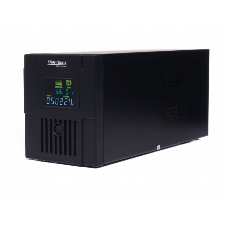 ZASILACZ AWARYJNY do kasy komputera UPS 2000VA LCD 18AH 1200W zasilanie awaryjne