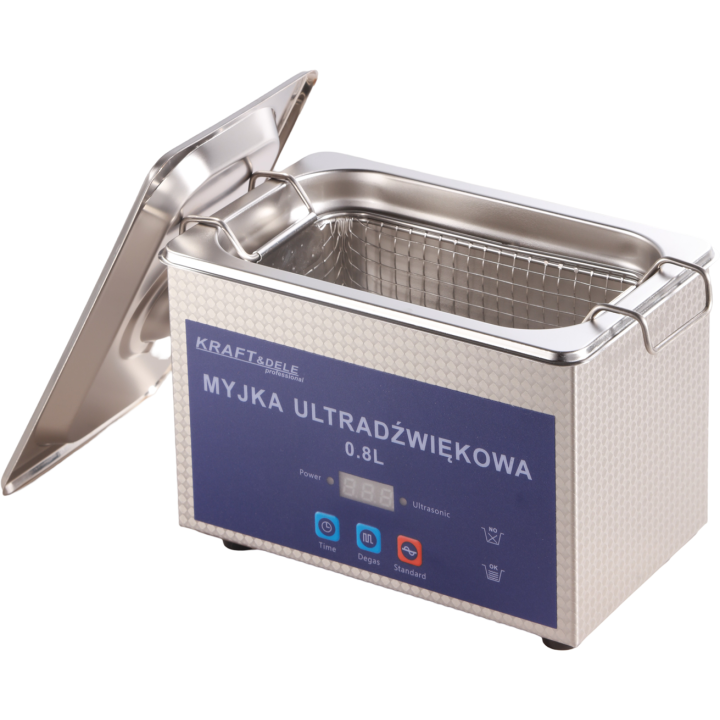 MYJKA WANNA ULTRADĹšWIĘKOWA 40W 48KHz Z KOSZEM 0,8L STERYLIZATOR KOSMETYCZNY