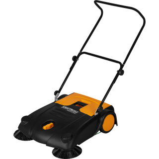 ZAMIATARKA RĘCZNA 700MM 14L 70cm do liści posadzki czyszczenia kostki
