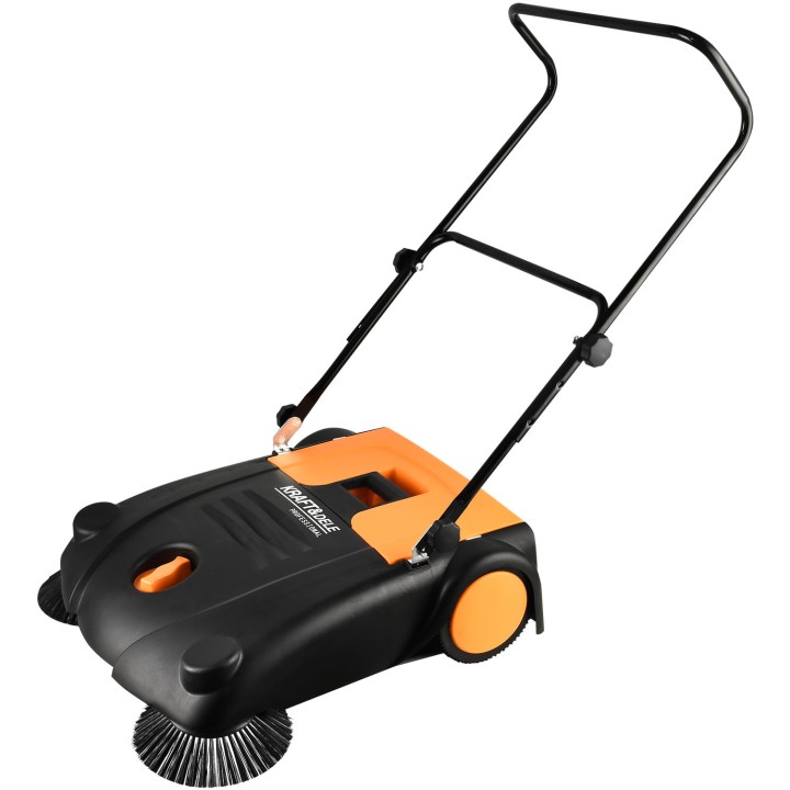 ZAMIATARKA RĘCZNA 700MM 14L 70cm do liści posadzki czyszczenia kostki