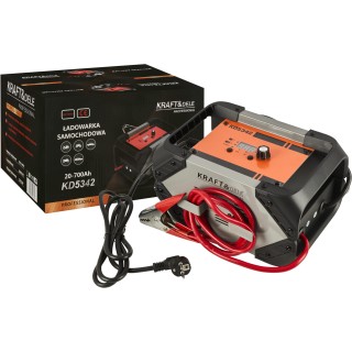 Prostownik z rozruchem do akumulatora 20-700Ah 12/24V 85A starter