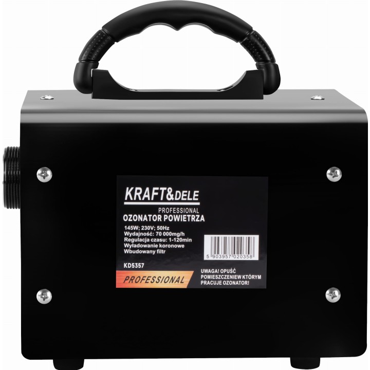 Ozonator powietrza 145W z filtrem do dezynfekcji pomieszczeń