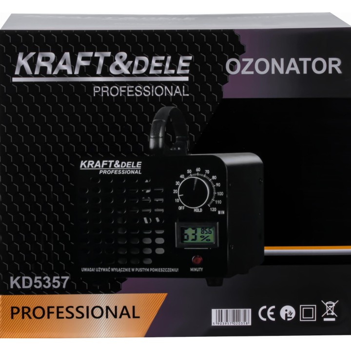 Ozonator powietrza 145W z filtrem do dezynfekcji pomieszczeń