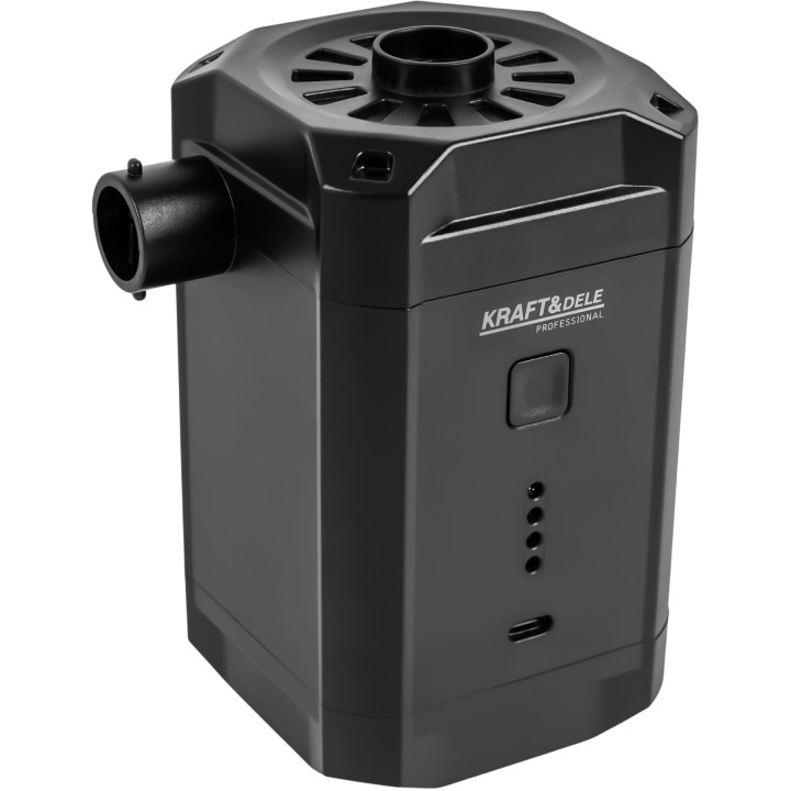 PRZENOŚNA POMPKA AKUMULATOROWA USB-C 5500mAh + KOŃCÓWKI do materacy