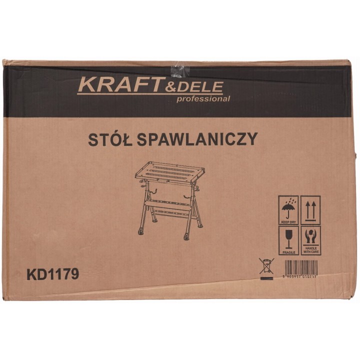 Stół spawalniczy 760x601x780-930mm pochylny