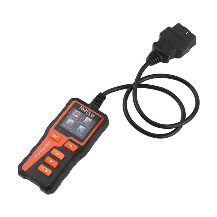 TESTER DIAGNOSTYCZNY OBD II/EOBD KOMPUTER DO KASOWANIA BŁĘDÓW z wyświetlaczem