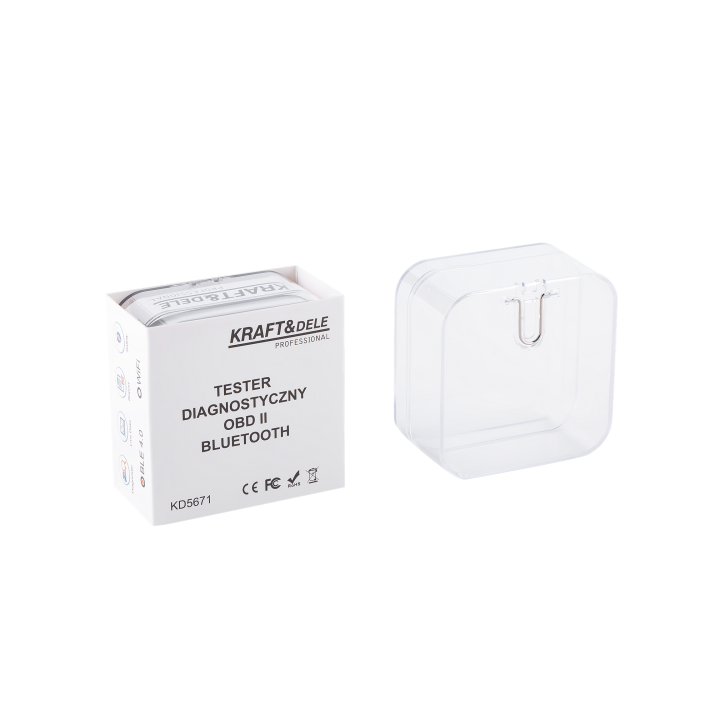 SKANER DIAGNOSTYCZNY OBD II Z BLUETOOTH mini BT + etui