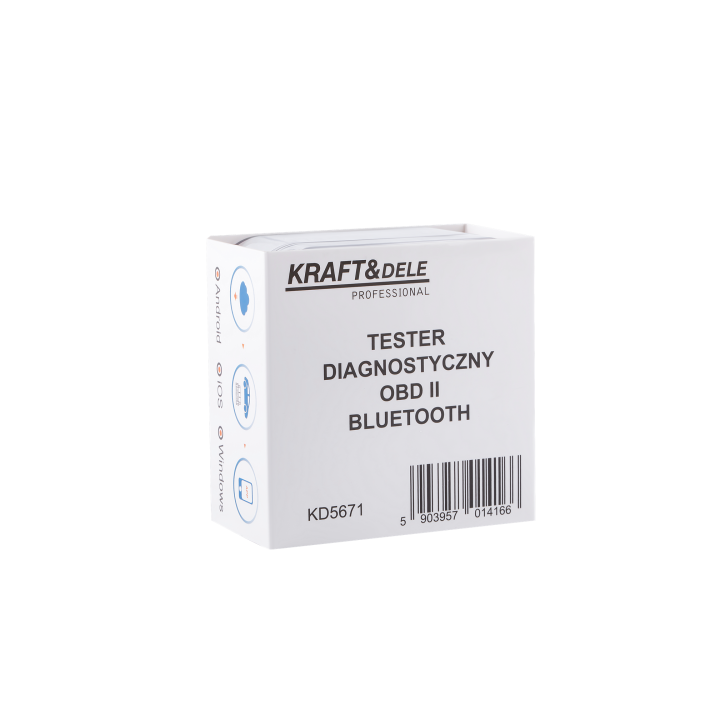 SKANER DIAGNOSTYCZNY OBD II Z BLUETOOTH mini BT + etui