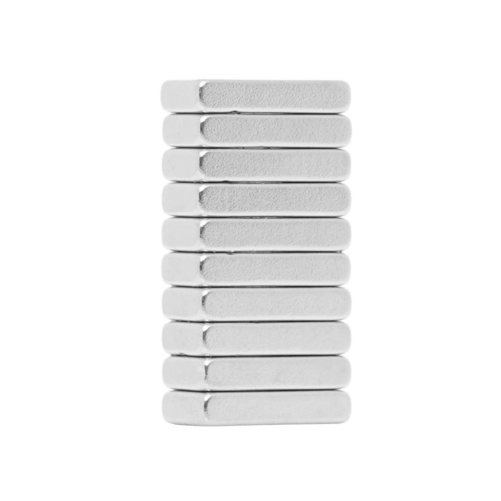 MAGNES NEODYMOWY PŁYTKOWY 10EL. prostokątny 10x5mm