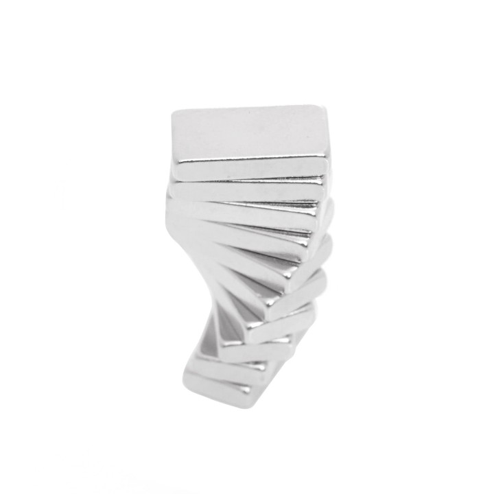 MAGNES NEODYMOWY PŁYTKOWY 10EL. prostokątny 10x5mm