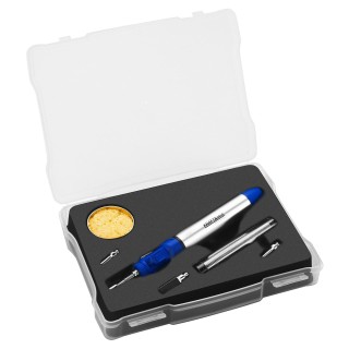 MINI PALNIK GAZOWY W ETUI cyna + groty